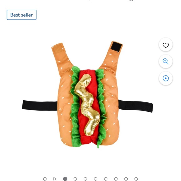 CL hotdog costume for dogs - Picture 3 of 3